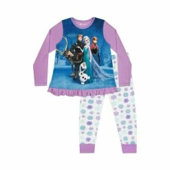 Character Purple Disney Princess Frozen Pyjamas