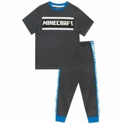 Character Black Central Park Friends Children's Short Sleeve Pyjama Set -Girl In Mind unnamed file 126