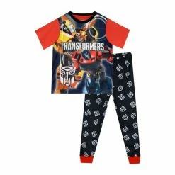 Character Black Central Park Friends Children's Short Sleeve Pyjama Set -Girl In Mind unnamed file 127