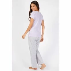 Character Grey - Lady And The Tramp Ladies Disney Short Sleeve Long Leg Pyjamas -Girl In Mind unnamed file 131