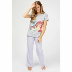 Character Grey - Lady And The Tramp Ladies Disney Short Sleeve Long Leg Pyjamas -Girl In Mind unnamed file 133