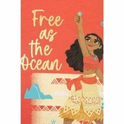 Character Orange Moana Disney Short Sleeve Pyjamas -Girl In Mind unnamed file 137