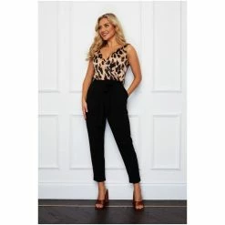 Girl In Mind Animal Print Regular Wrap Jumpsuit -Girl In Mind unnamed file 1390
