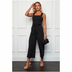 Girl In Mind Black Square Neck Culotte Jumpsuit -Girl In Mind unnamed file 1400