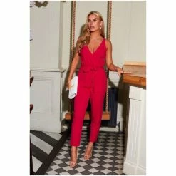 Girl In Mind Black Wrap Front Jumpsuit -Girl In Mind unnamed file 1413