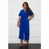Girl In Mind Blue Regular Wrap Neck Wide Leg Jumpsuit -Girl In Mind unnamed file 1414