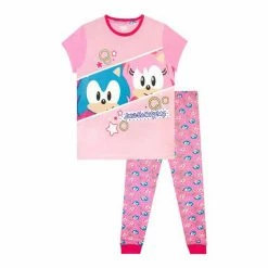 Character Pink Sonic Pyjamas 6 Character Pink Sonic Pyjamas -Girl In Mind unnamed file 143