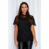 Girl In Mind Black Christine Lace Blouse -Girl In Mind unnamed file 1571
