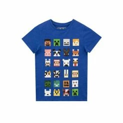 Character Black Minecraft T-Shirt -Girl In Mind unnamed file 159
