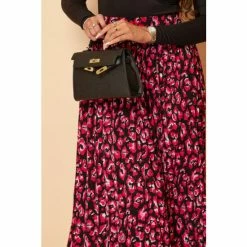 Girl In Mind Pink Petite Pleated Midi Skirt 5 Girl In Mind Pink Petite Pleated Midi Skirt -Girl In Mind unnamed file 1613