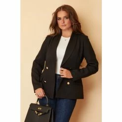 Girl In Mind Black Madeline Blazer