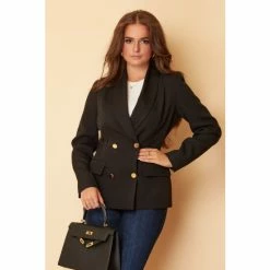 Girl In Mind Black Madeline Blazer -Girl In Mind unnamed file 1617