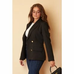 Girl In Mind Black Madeline Blazer -Girl In Mind unnamed file 1619