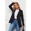 Girl In Mind Black Petite Boucle Military Button Blazer 1 Girl In Mind Black Petite Boucle Military Button Blazer -Girl In Mind unnamed file 1623