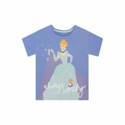 Character Blue Cinderella Disney Princess T-Shirt -Girl In Mind unnamed file 175