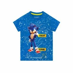 Character Blue Sonic T-Shirt