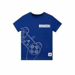 Character Blue PlayStation T-Shirt -Girl In Mind unnamed file 195