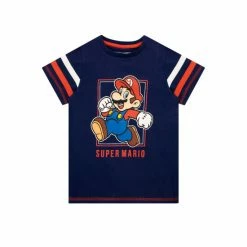 Character Blue Super Mario Gaming T-Shirt