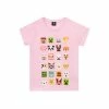 Character Pink Minecraft T-Shirt -Girl In Mind unnamed file 235