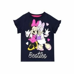 Character Blue Minnie Mouse And Daisy Girls T-Shirt