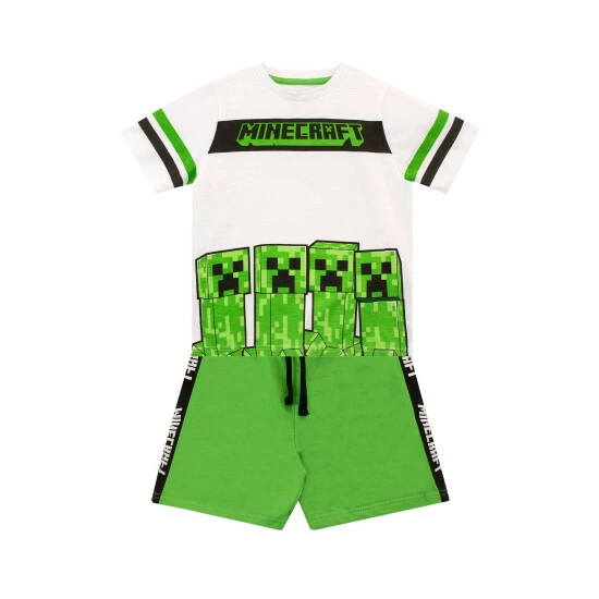 unnamed-file-245.jpg Character Green Minecraft Shorts And T-Shirt Set -Girl In Mind unnamed file 245