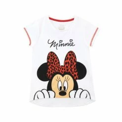Character White Disney Minnie Mouse T-Shirt