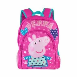 Character Pink Stars And Hearts Peppa Pig Backpack 6 Character Pink Stars And Hearts Peppa Pig Backpack -Girl In Mind unnamed file 282