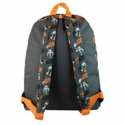 Character Black Mandalorian Printed Backpack - Kids -Girl In Mind unnamed file 322