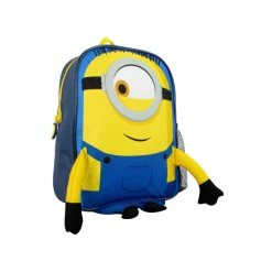 Character Blue Licensing Minion Novelty Backpack 3 Character Blue Licensing Minion Novelty Backpack -Girl In Mind unnamed file 360