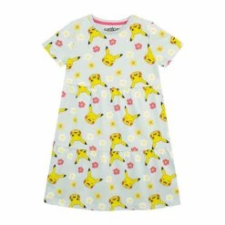 Character Blue Pokemmon Girls Dress