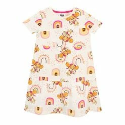 Character Blue Harry Potter Girls Frill Printed Dress -Girl In Mind unnamed file 399