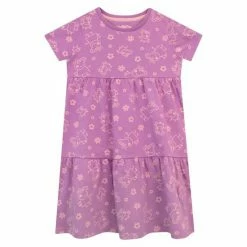 Character Blue Harry Potter Girls Frill Printed Dress -Girl In Mind unnamed file 401