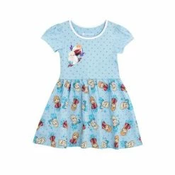 Character Blue Disney Minnie Mouse Disney Girls Dress -Girl In Mind unnamed file 405