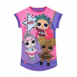 Character Blue Minnie Mouse Girls Nightdress -Girl In Mind unnamed file 408