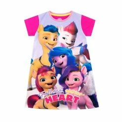 Character Blue Minnie Mouse Girls Nightdress -Girl In Mind unnamed file 410