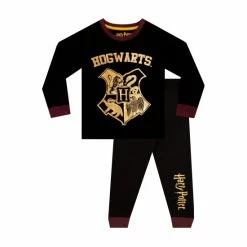 Character Black Harry Potter Hogwarts Long Sleeve Pyjamas