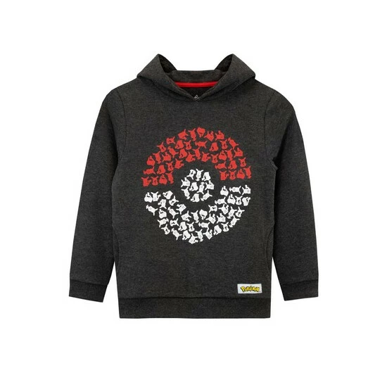 Character Grey Pokemon Hoodie 5 Character Grey Pokemon Hoodie - Image 4