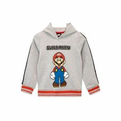 Character Shop Grey Supermario Hoodies