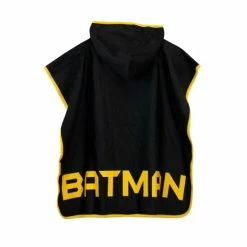 Character Black Batman License Kids Printed Poncho -Girl In Mind unnamed file 598