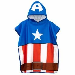 Character Black Batman License Kids Printed Poncho -Girl In Mind unnamed file 601