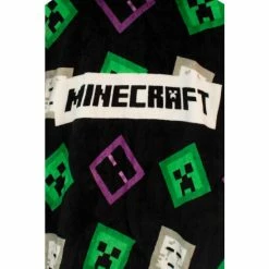 Character Black Licensing Boys Minecraft Poncho -Girl In Mind unnamed file 614