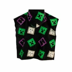 Character Black Licensing Boys Minecraft Poncho -Girl In Mind unnamed file 615