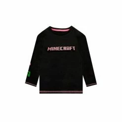 Character Shop Black Minecraft Long Sleeve Top -Girl In Mind unnamed file 651