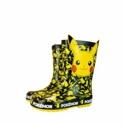 Character Black Pokemon Pikachu Printed Wellies -Girl In Mind unnamed file 663