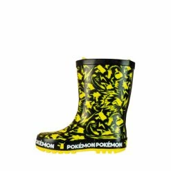 Character Black Pokemon Pikachu Printed Wellies -Girl In Mind unnamed file 664
