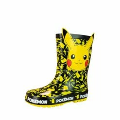 Character Black Pokemon Pikachu Printed Wellies -Girl In Mind unnamed file 666