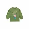 Character Green Peppa Pig Long Sleeve Top -Girl In Mind unnamed file 693