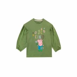 Character Green Peppa Pig Long Sleeve Top