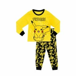 Character Yellow Pokemon Pyjamas