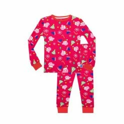 Character Pink - Paw Patrol Christmas Snuggle Fit Pyjamas -Girl In Mind unnamed file 755